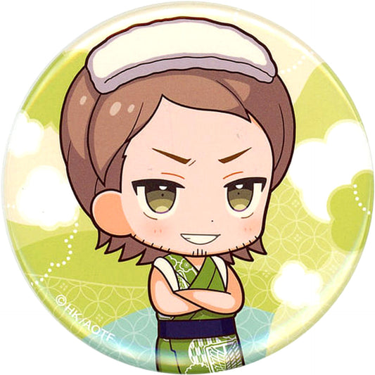 Attack on Titan Jean Kirstein Chibi Can Badge Gokurakuyu Raku Spa: Motto Yasumanakuteha Katenai Ofuro no Tami The Sento Season 2 Limited Buttons [USED]