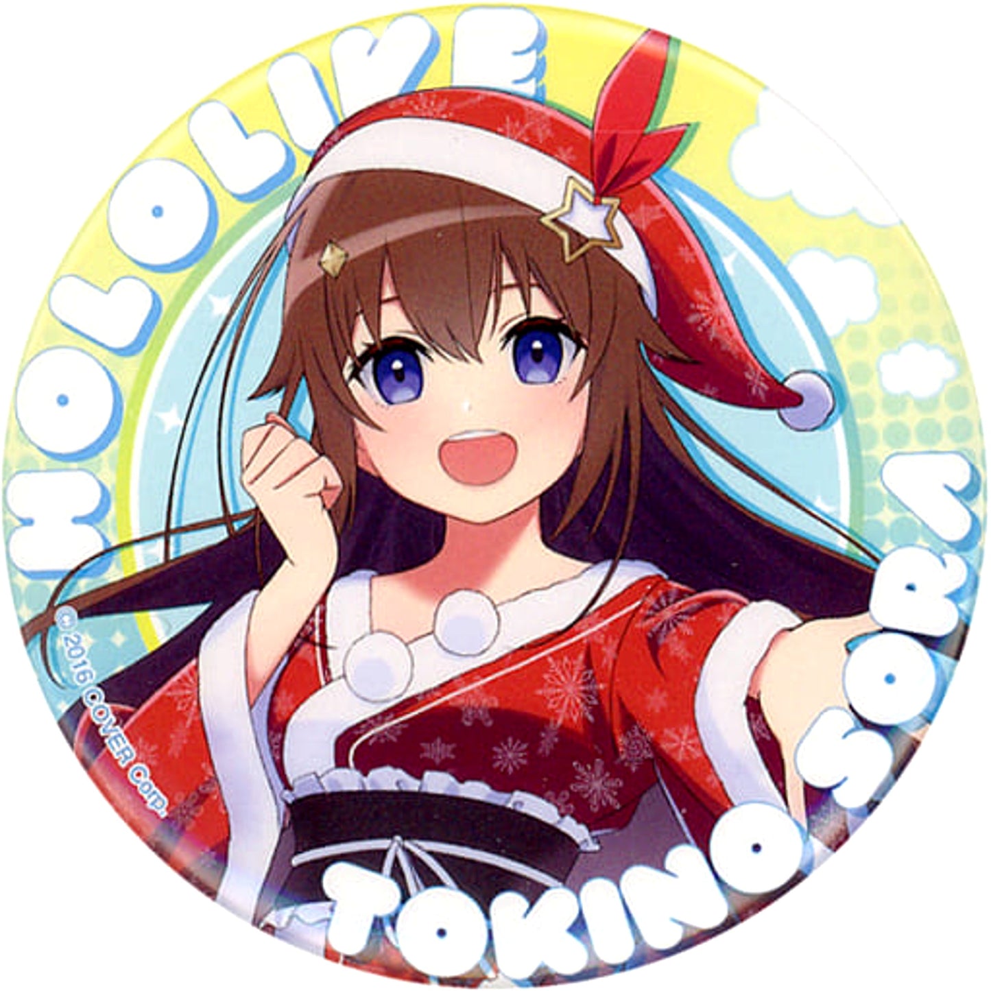 VTuber Hololive Tokino Sora Trading Can Badge Christmas Tokyo Skytree Town Limited Buttons [USED]