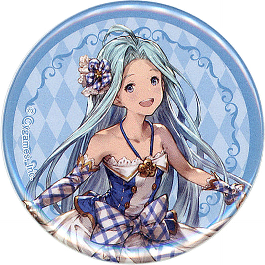 Granblue Fantasy Lyria Trading Can Badge Karaoke no Tetsujin Limited Buttons [USED]