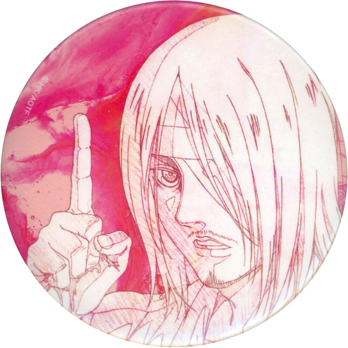 Eren Yeager Attack on Titan The Final Season Button Collection MAPPA SHOWCASE 10th ANNIVERSARY [USED]