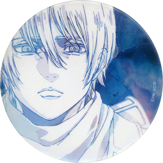 Attack on Titan The Final Season Mikasa Ackerman Can Badge Collection Mappa Showcase 10th Anniversary Limited Buttons [USED]