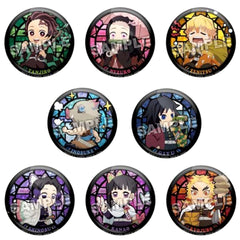 Demon Slayer: Kimetsu no Yaiba Zenitsu Agatsuma & Others Mission Trip Trading Can Badge All 8 Types Set Buttons [USED]
