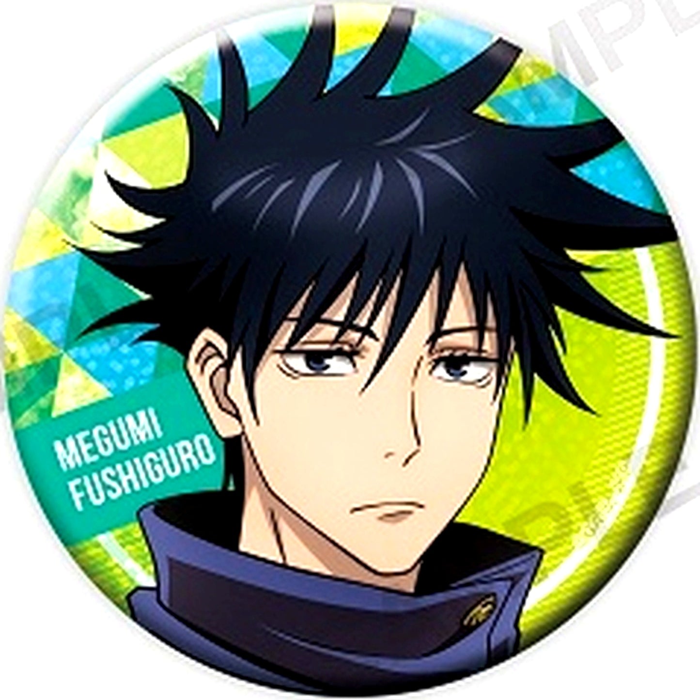 Megumi Fushiguro Front View Jujutsu Kaisen Big Random Kira Kira Button [USED]