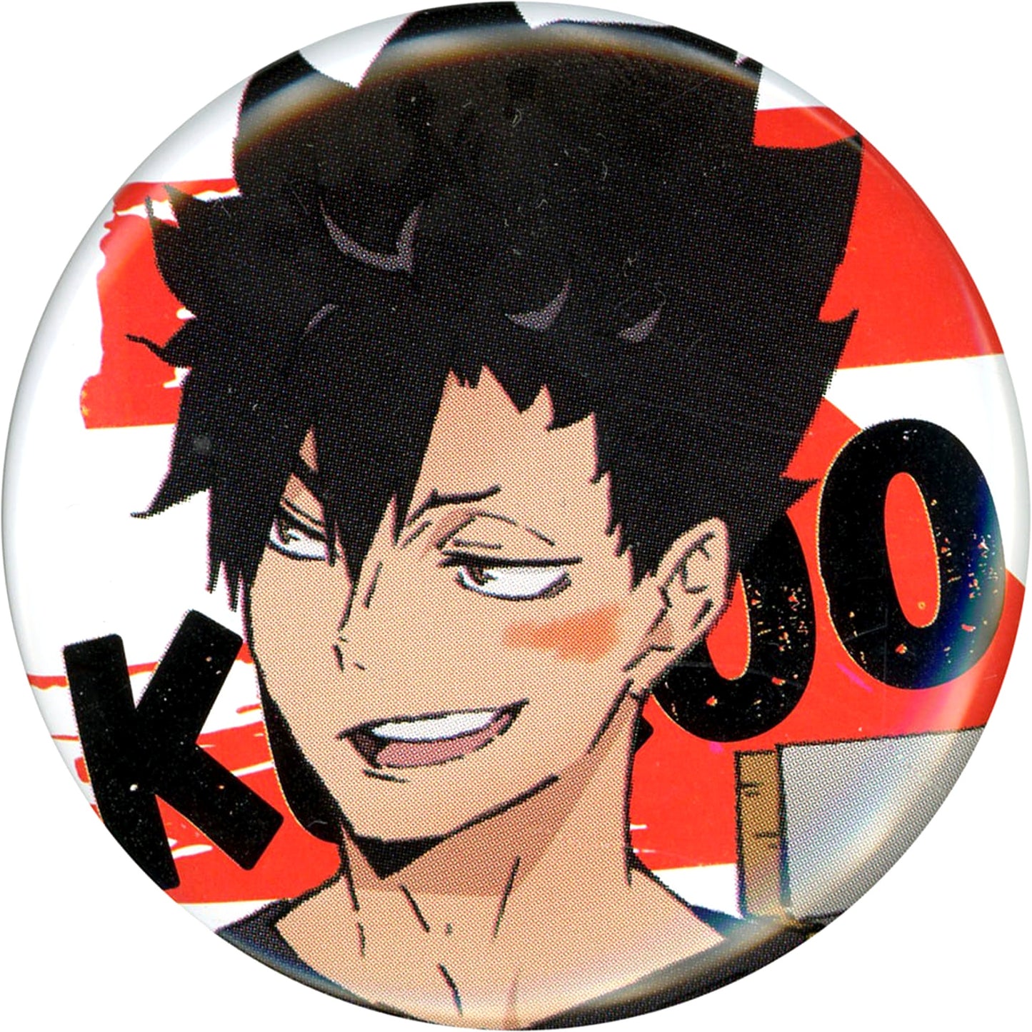 Tetsuro Kuroo Haikyu!! Random Button Paint Suit [USED]