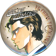 Ace of the Diamond Chris Yu Takigawa Original Art Exhibition in Kyomaf Can Badge Collection Kyoto International Manga Anime Fair 2015 Kyomaf Limited Buttons [USED]