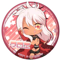 Fate/kaleid liner Prisma Illya: Licht Nameless Girl Chloe Von Einzbern Tehepero Kirakira Can Badge Buttons [USED]