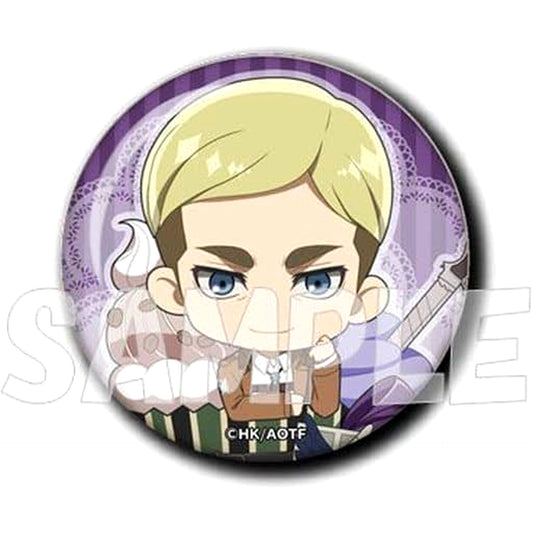 Attack on Titan Erwin Smith Trading Can Badge Buttons [USED]
