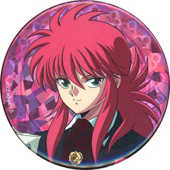 Yu Yu Hakusho Kurama A Tea Party Ver. Kirakira Can Badge Buttons [USED]