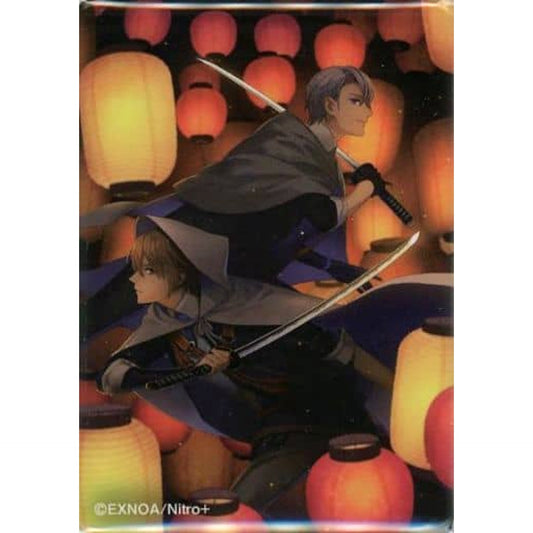 Yamanbagiri Kunihiro Yamanbagiri Chougi Touken Ranbu ONLINE Newly Drawn Illustration Square Button Collection 1 Expedition to the Present World Miyako Musubi Akari Musubi Exhibition Limited [USED]