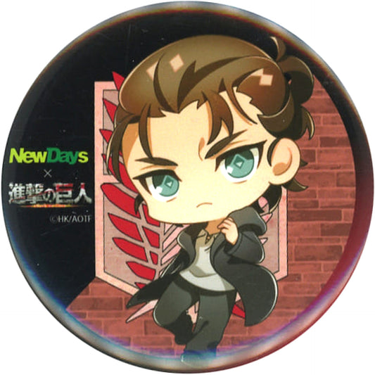 Attack on Titan Ellen Yeager SD Can Badge Newdays Limited Buttons [USED]