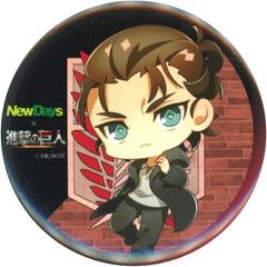 Attack on Titan Ellen Yeager SD Can Badge Newdays Limited Buttons [USED]