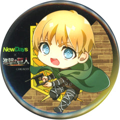 Attack on Titan Armin Arlert SD Can Badge Newdays Limited Buttons [USED]