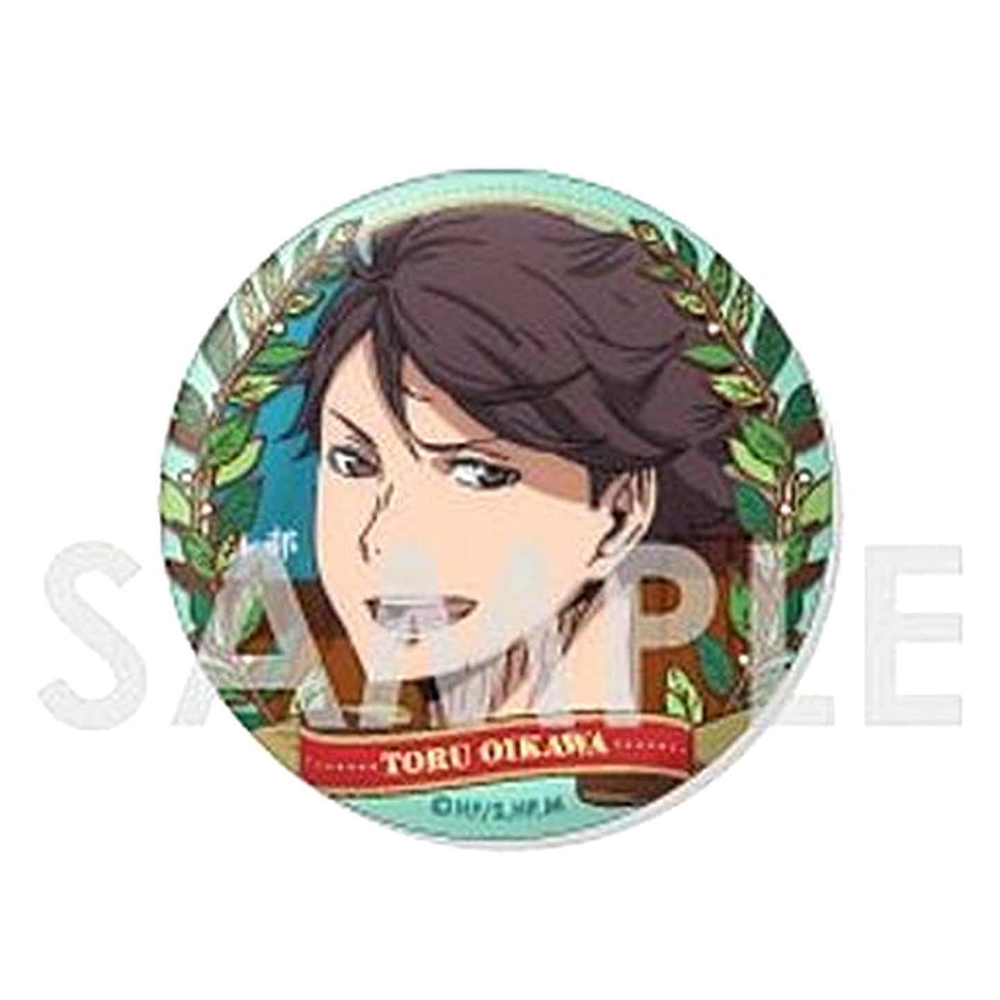 Toru Oikawa Haikyu!! Trading Button Aoba Johsai Selection [USED]