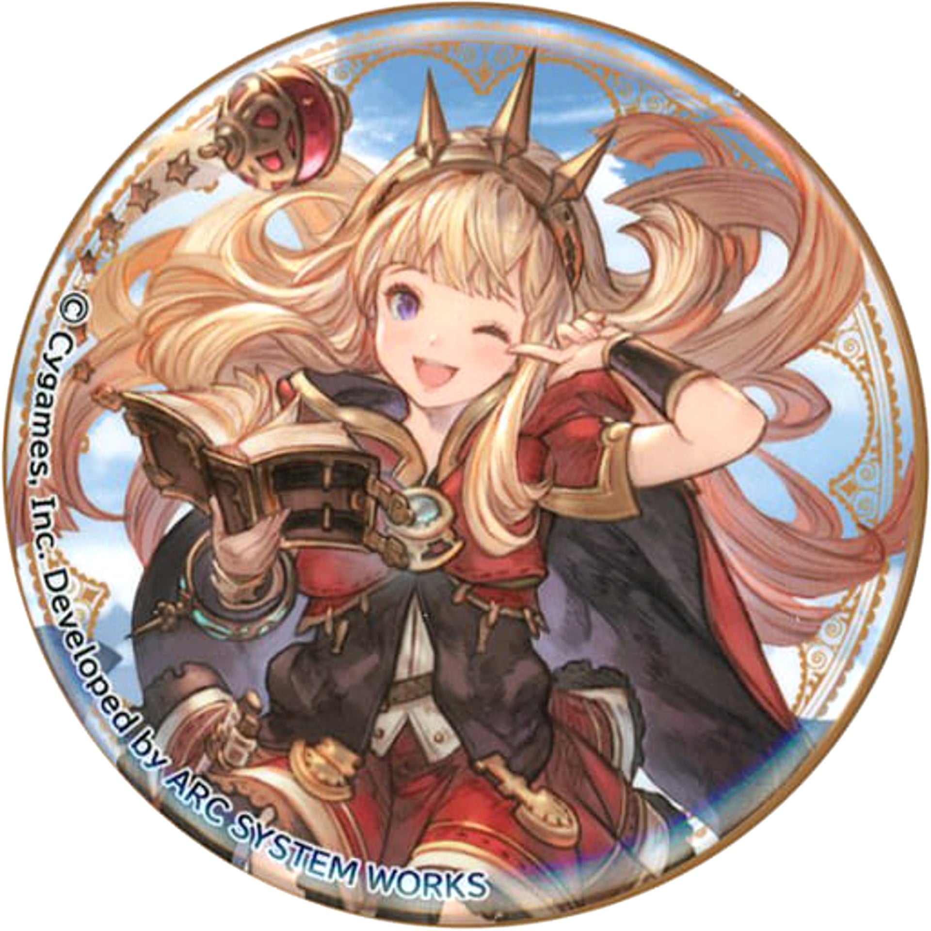 Granblue Fantasy Versus Cagliostro Trading Can Badge Vol.2 Buttons [USED]