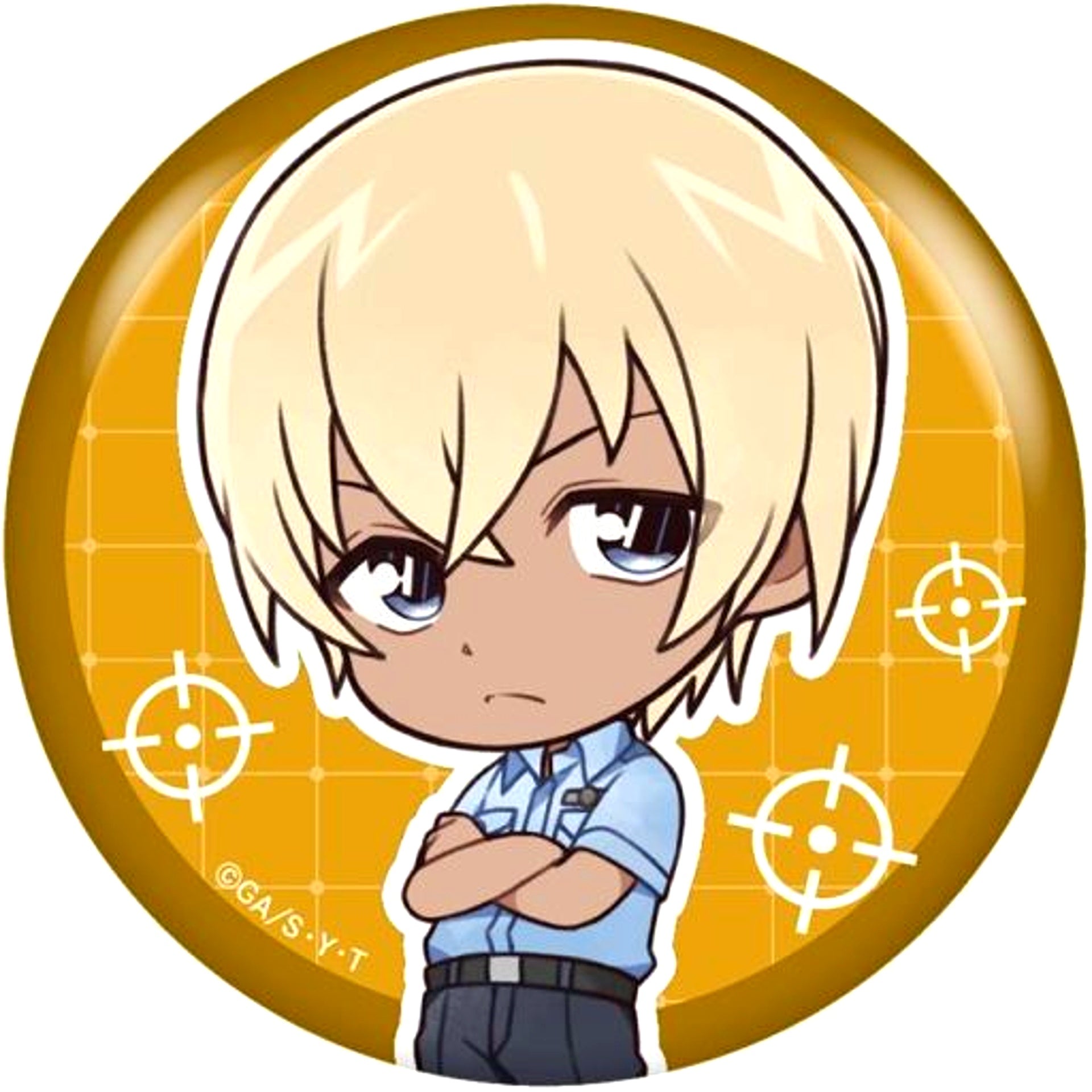 Rei Furuya Detective Conan Petit Character Collect Button Vol.1 [USED]