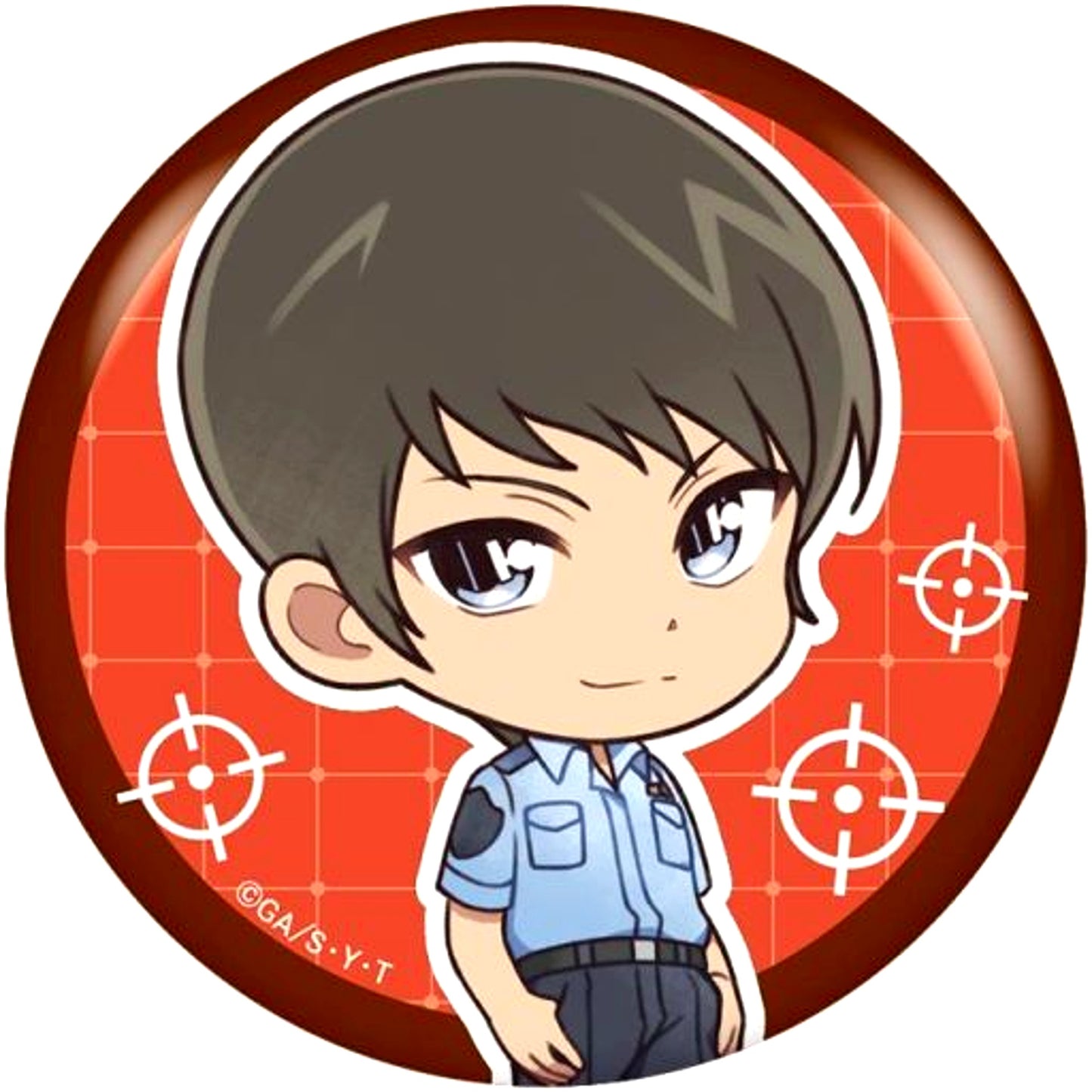 Hiromitsu Morofushi Detective Conan Petit Character Collect Button Vol. 1 [USED]