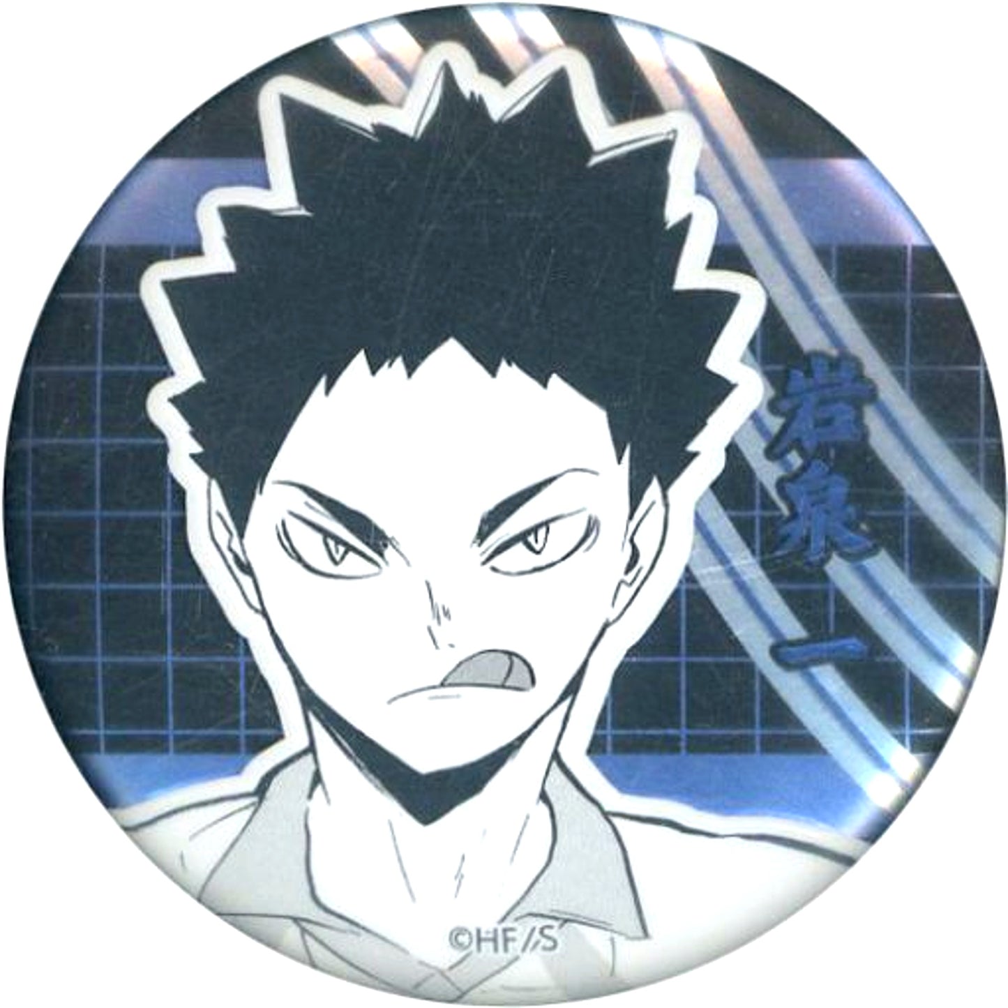 Hajime Iwaizumi Haikyu!! Decollection Button 1st [USED]