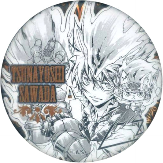 Reborn! Tsunayoshi Sawada Decollection Can Badge Part 1 Buttons [USED]