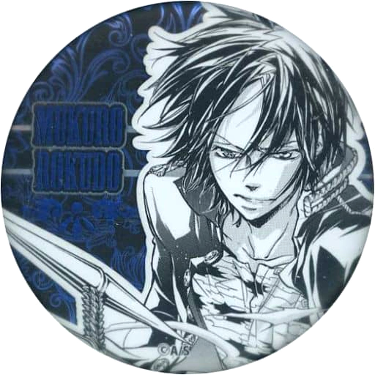 Reborn! Mukuro Rokudo Decollection Can Badge Part 1 Buttons [USED]