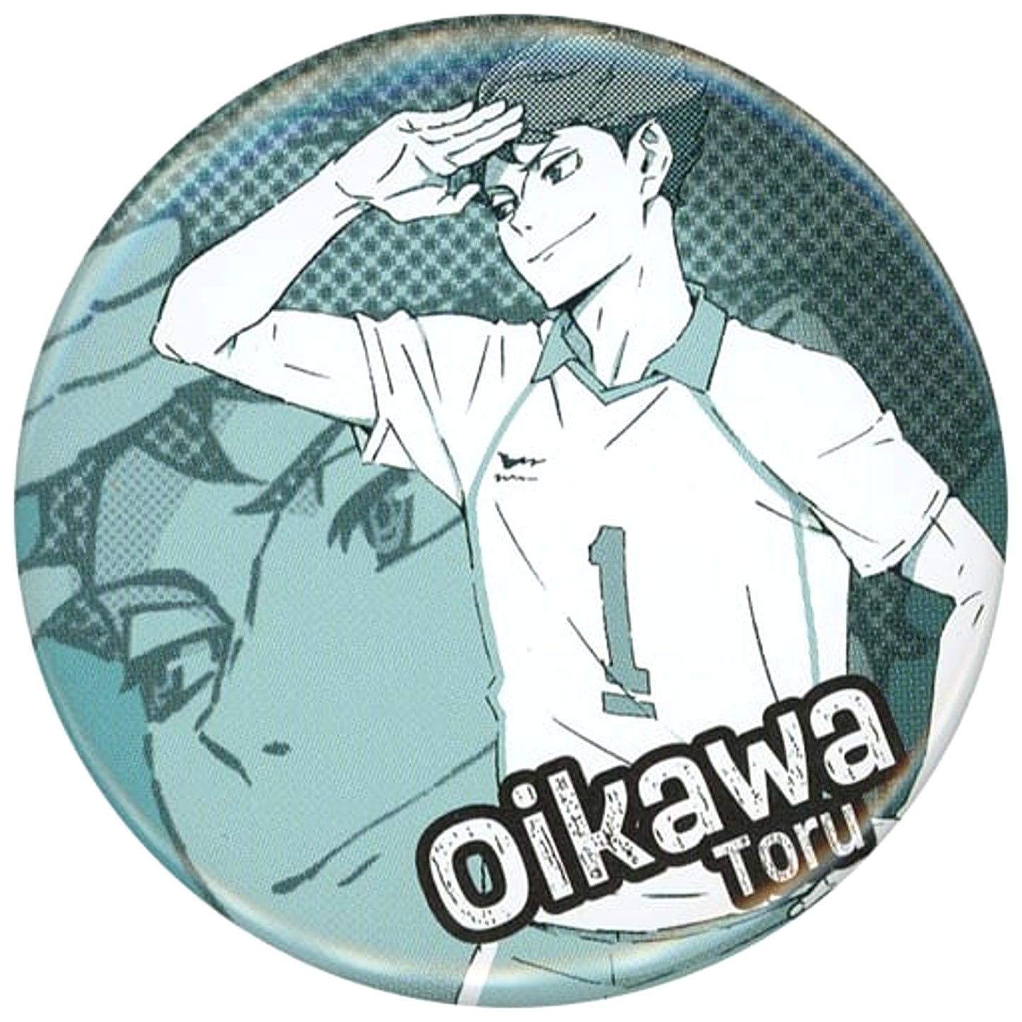 Toru Oikawa Haikyu!! Portrait Button [USED]