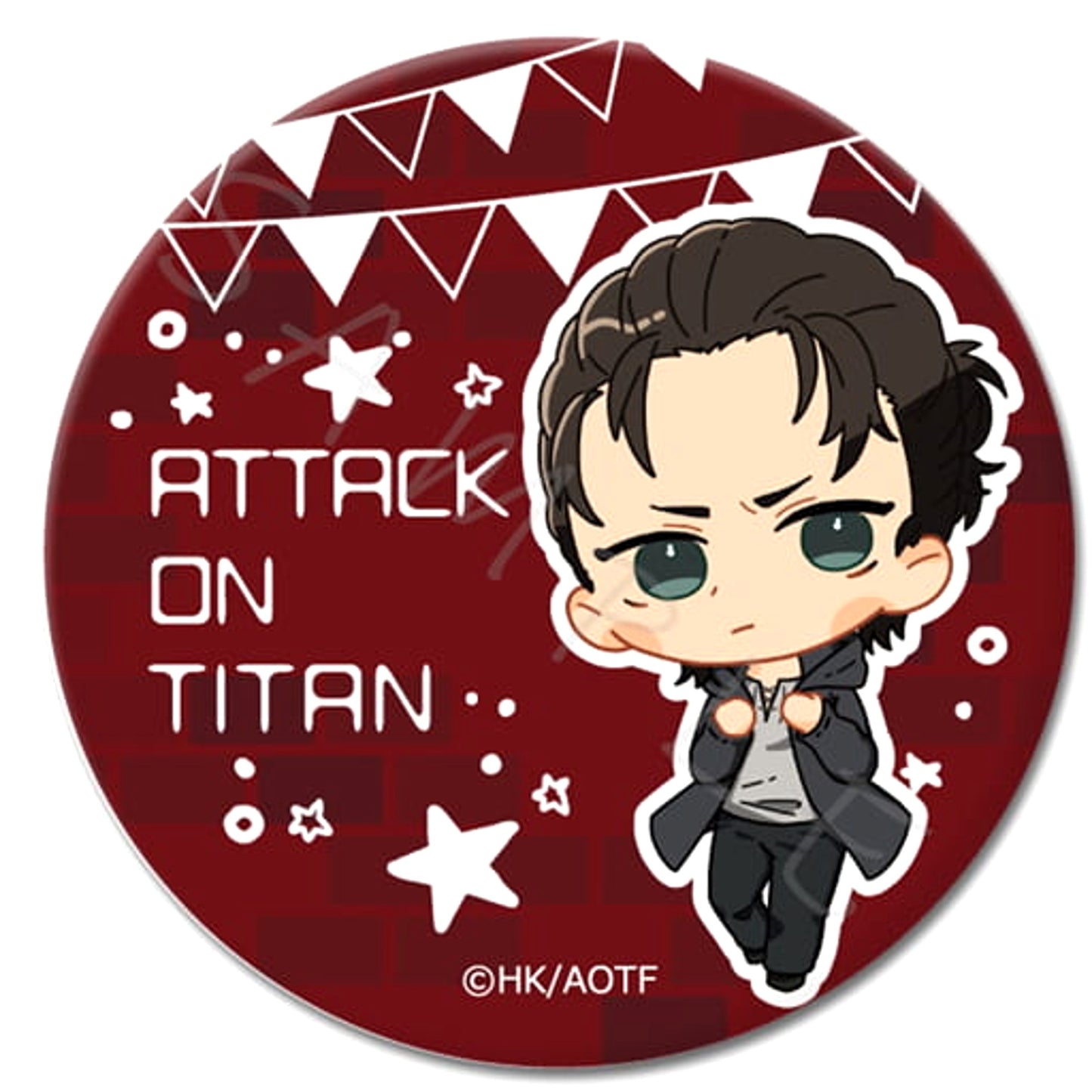 Attack on Titan The Final Season Ellen Yeager PF Brick 3WAY Can Badge Part 4 Buttons [USED]