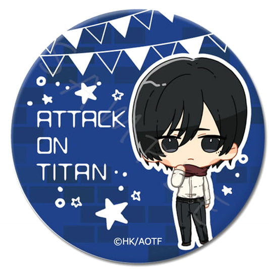 Attack on Titan The Final Season Mikasa Ackerman PG Brick 3WAY Can Badge Part 4 Buttons [USED]