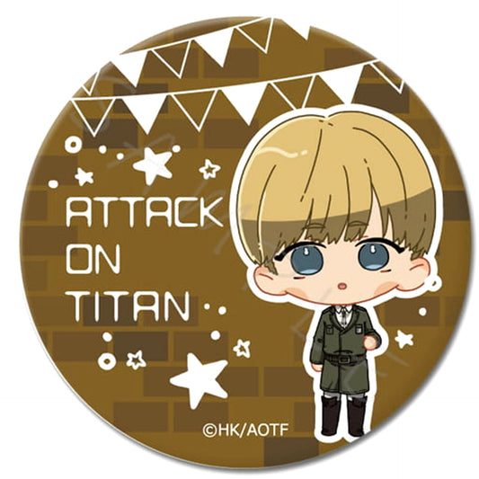 Attack on Titan The Final Season Armin Arlert PH Brick 3WAY Can Badge Part 4 Buttons [USED]