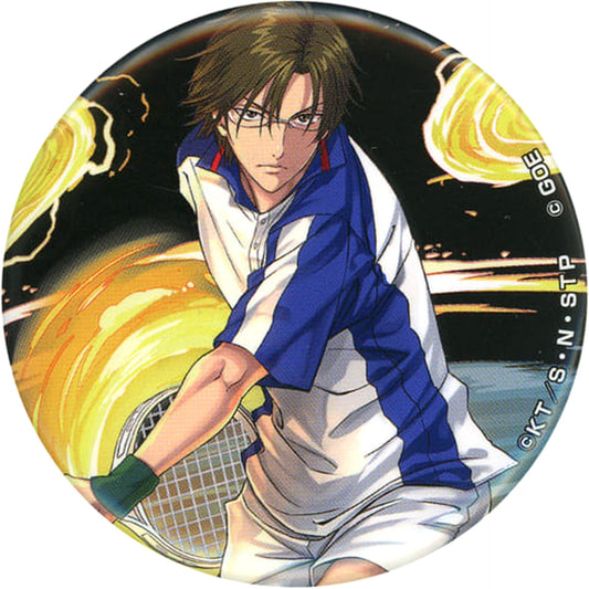 The Prince of Tennis II X Puzzle & Dragons Kunimitsu Tezuka Character Badge Collection A Buttons [USED]