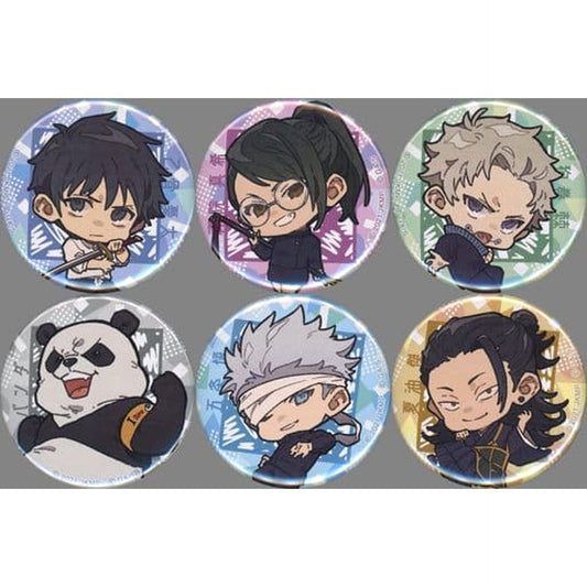 Jujutsu Kaisen 0 Yuta Okkotsu & Others Can Badge Chibi LAWSON Limited All 6 Types Set Buttons [USED]