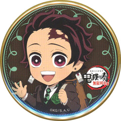 Demon Slayer: Kimetsu no Yaiba the Movie: Mugen Train Tanjiro Kamado Normal Ver. Mini Chara Newly Drawn Random Can Badge Orchestra Concert Kimetsu no Kanade Limited Buttons [USED]