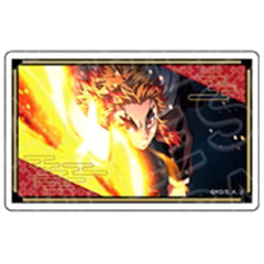 Demon Slayer: Kimetsu no Yaiba Mugen Train Arc Kyojuro Rengoku Plate Badge Buttons [USED]