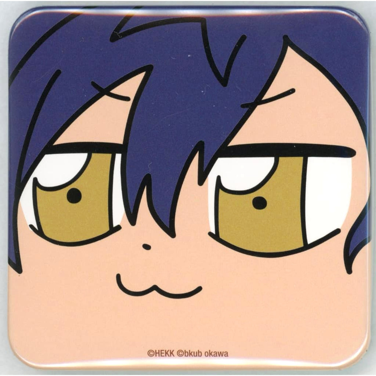 Ensemble Stars! X Bukubu Okawa Jun Sazanami Ensembukubu Stars! Face Can Badge E Buttons [USED]