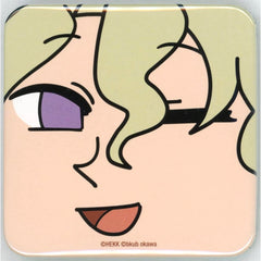 Ensemble Stars! X Bukubu Okawa Hiyori Tomoe Ensembukubu Stars! Face Can Badge E Buttons [USED]