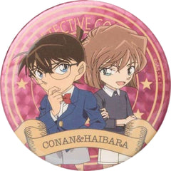 Detective Conan Conan Edogawa Ai Haibara Deep Hologram Can Badge Buttons [USED]