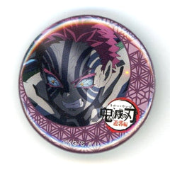 Demon Slayer: Kimetsu no Yaiba Entertainment District Arc Akaza 32mm Lottery Can Badge Ufotable Cafe Machi Asobi Cafe 1St Period Limited Buttons [USED]