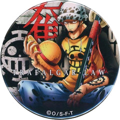 One Piece Trafalgar Law Yakara Can Badge Part 6 Fire Buttons [USED]