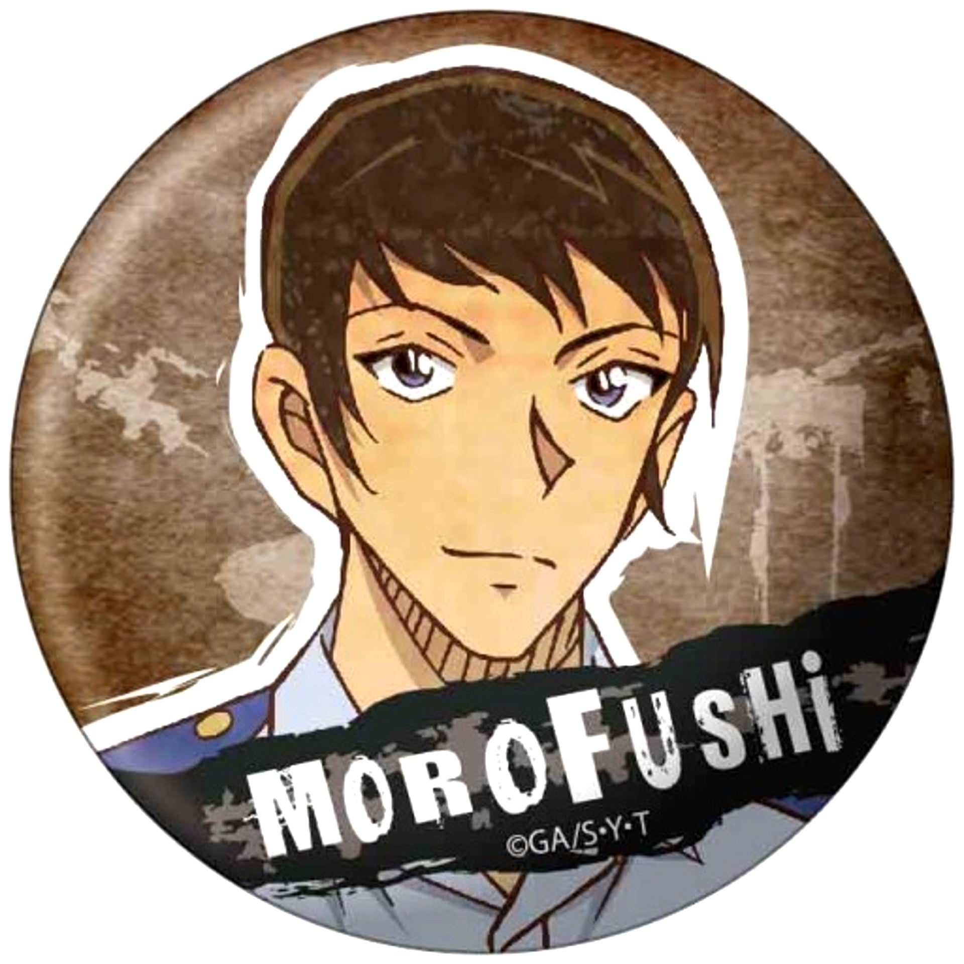Hiromitsu Morofushi Detective Conan Vintage Series Button Vol.4 [USED]
