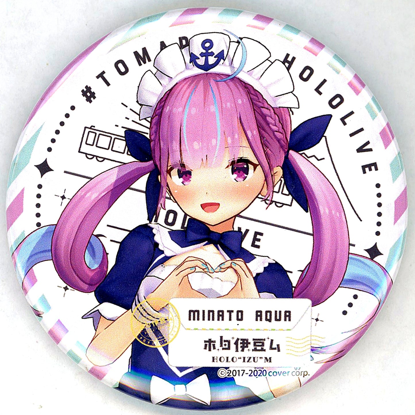 Minato Aqua Hololive Button Izu Travel Project Holo Izu mu [USED]