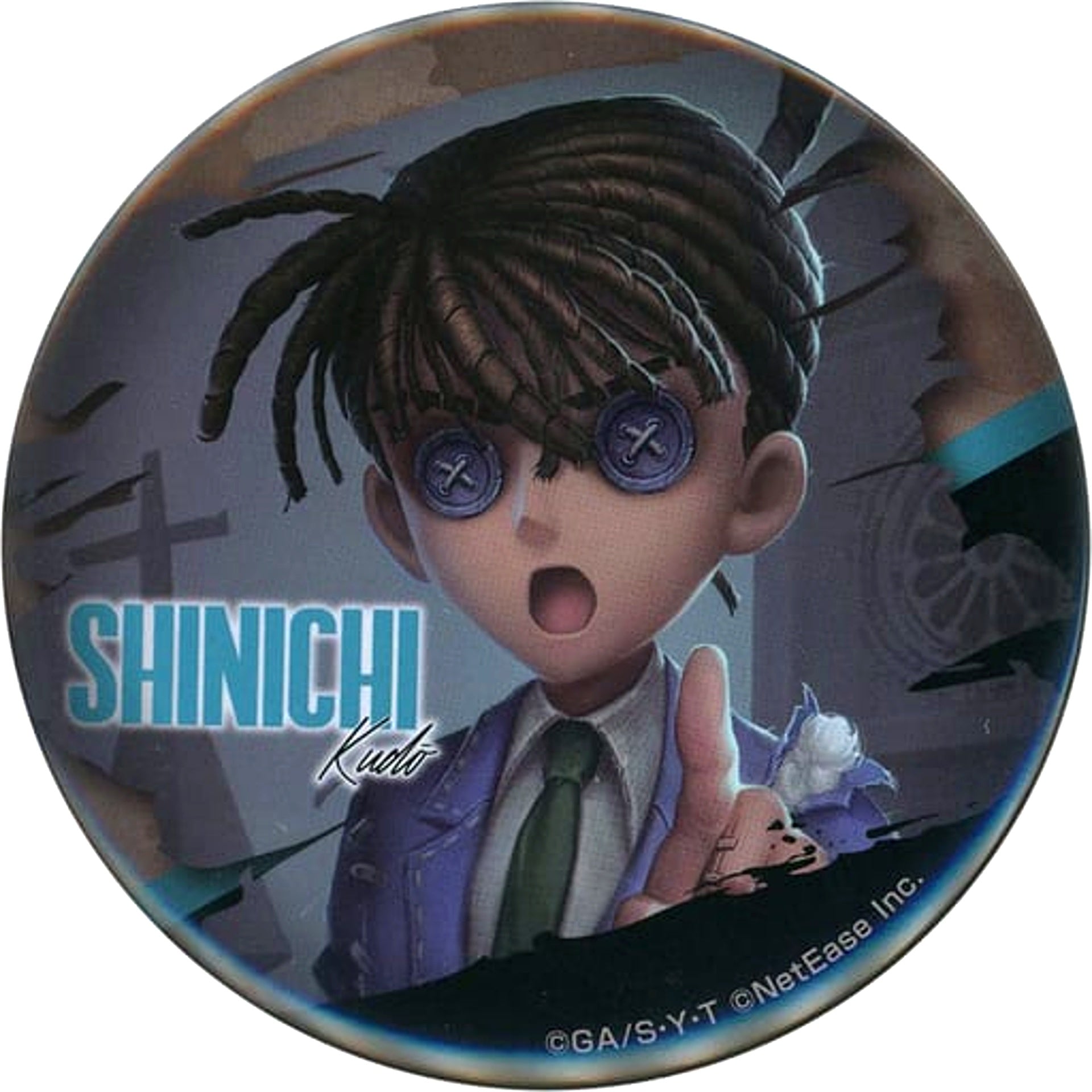 Shinichi Kudo Identity V x Detective Conan Sega Lucky Lottery Online Button Prize D-2 [USED]