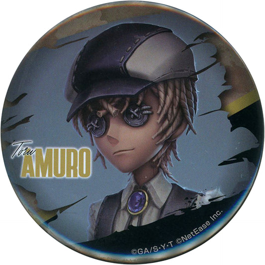 Toru Amuro Detective Conan x Identity V Button Prize D-9 Sega Lucky Kuji Online [USED]