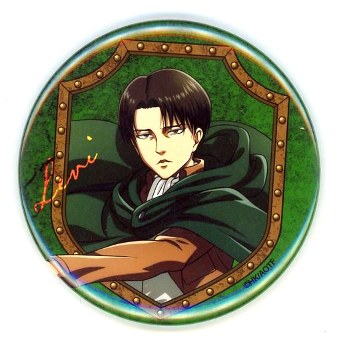 Levi Ackerman - Upper Body Newly Drawn Badge Marukuji Attack on Titan Middle Blessing 02 [USED]