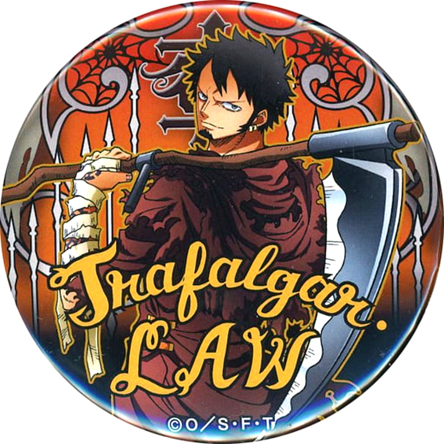 Trafalgar Law One Piece Yakara Button Trick or Adventure Mugiwara Store Tokyo One Piece Tower Ltd [USED]