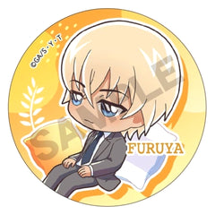 Detective Conan Rei Furuya Nobikoro Trading Can Badge Buttons [USED]