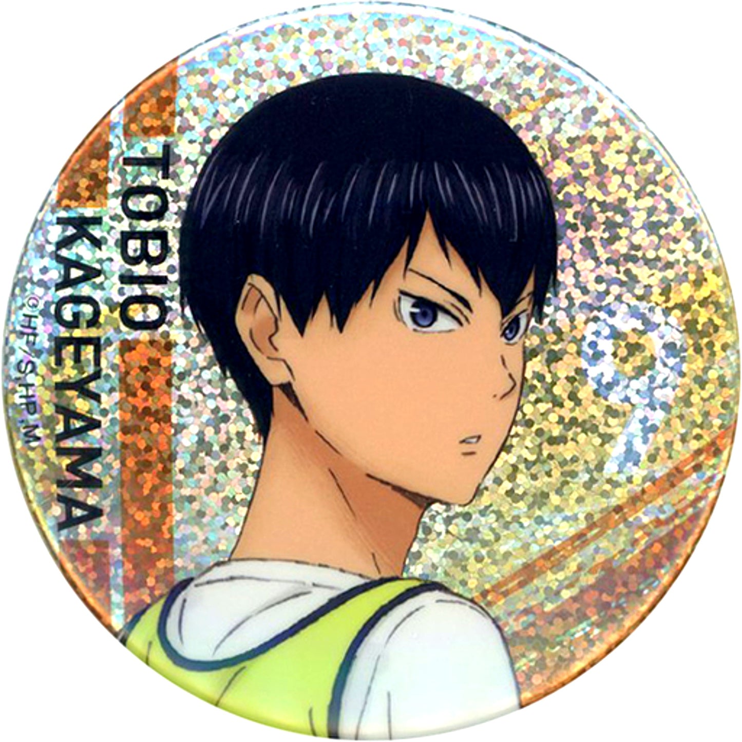 Tobio Kageyama Haikyu!! Store Hologram Chara Button Collection Receive [USED]