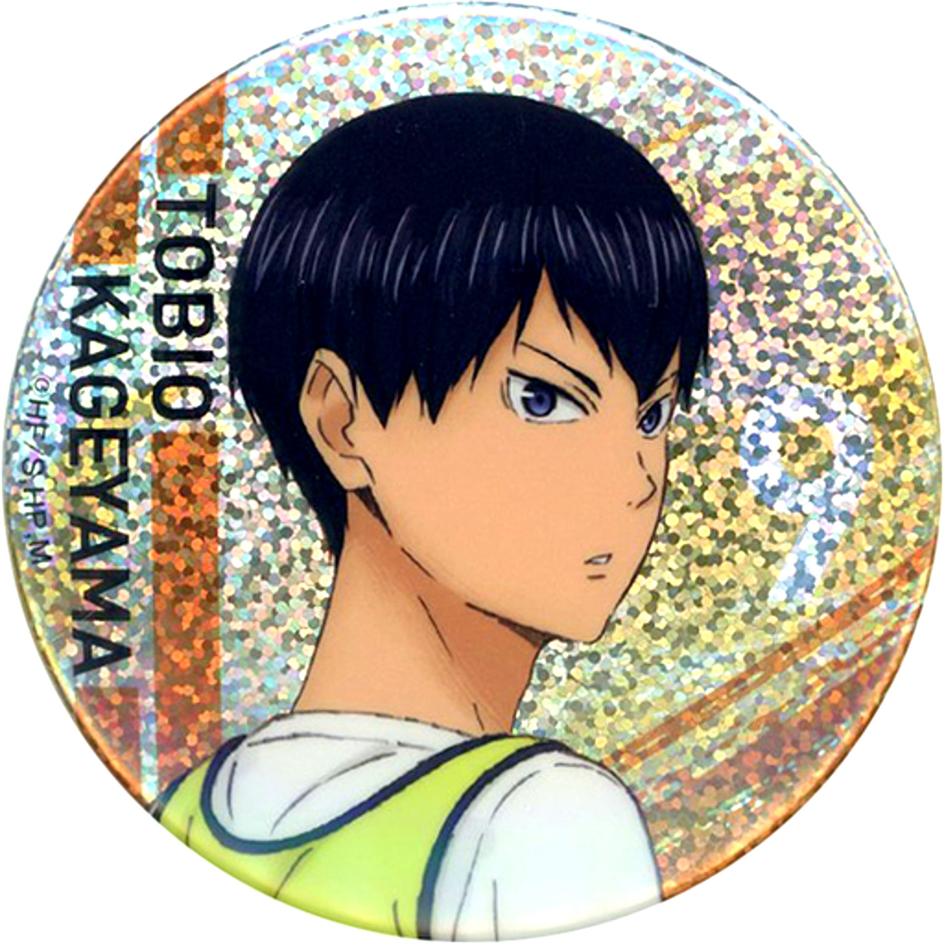 Tobio Kageyama Haikyu!! Store Hologram Chara Button Collection Receive [USED]