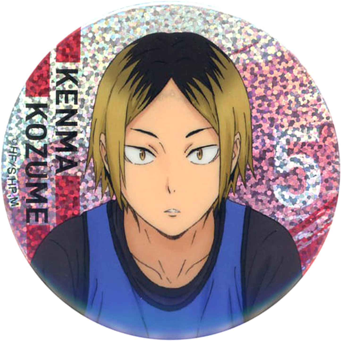 Kenma Kozume Haikyu!! Hologram Chara Badge Collection Serve Haikyu!! Store Limited [USED]