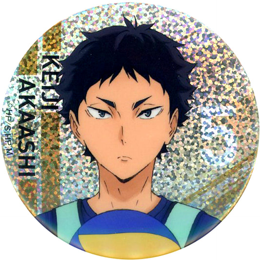 Keiji Akaashi Haikyu!! Store Hologram Character Button Collection Serve [USED]