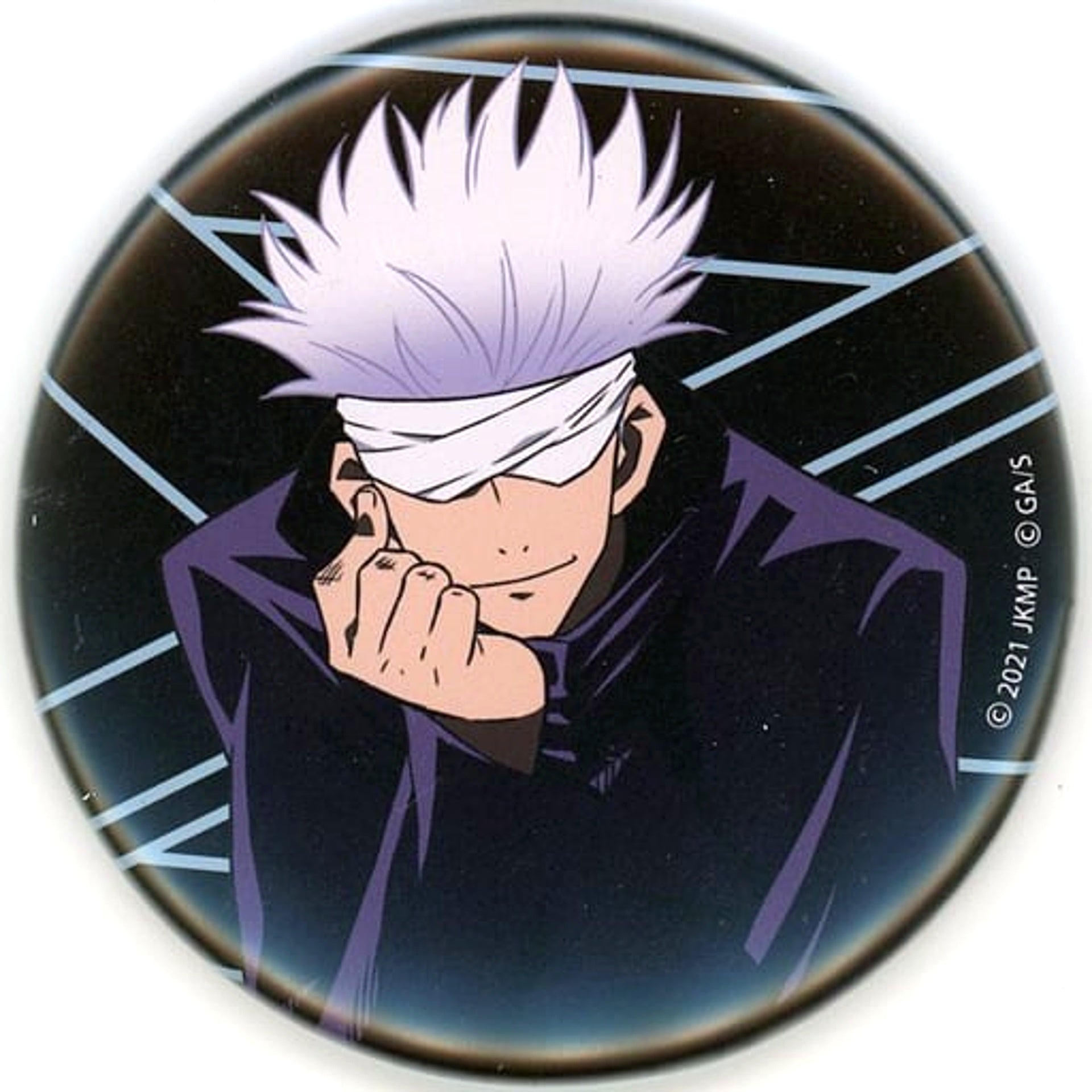 Satoru Gojo Jujutsu Kaisen 0 The Movie Cafe Button [USED]