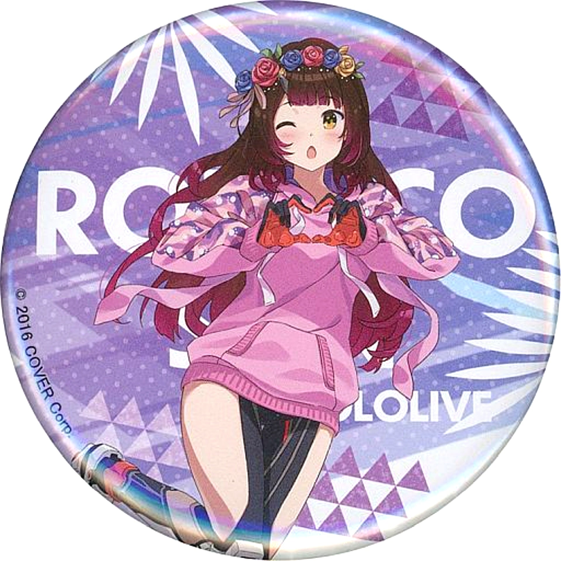 Robocosan Full Body hololive x JOYPOLIS LOVELY PARTY Trading Button [USED]