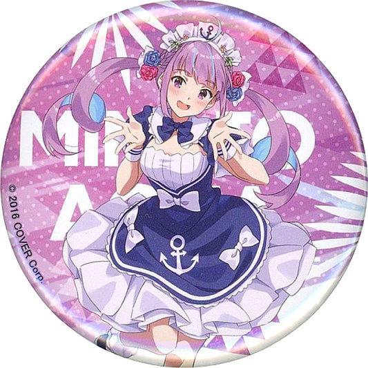 Minato Aqua Full Body Virtual YouTuber Holo Live x JOYPOLIS LOVELY PARTY Trading Button [USED]